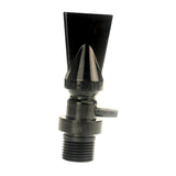Maxbell Fish Tank Duckbill Nozzle for Circulating Pump Adjustable Black Water Outlet Length 90mm