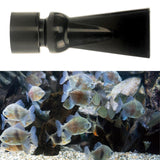 Maxbell Fish Tank Duckbill Nozzle for Circulating Pump Adjustable Black Water Outlet Length 82mm