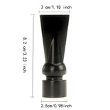 Maxbell Fish Tank Duckbill Nozzle for Circulating Pump Adjustable Black Water Outlet Length 82mm