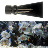 Maxbell Fish Tank Duckbill Nozzle for Circulating Pump Adjustable Black Water Outlet Length 112mm