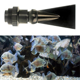 Maxbell Fish Tank Duckbill Nozzle for Circulating Pump Adjustable Black Water Outlet Length 140mm