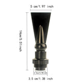 Maxbell Fish Tank Duckbill Nozzle for Circulating Pump Adjustable Black Water Outlet Length 140mm