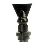 Maxbell Fish Tank Duckbill Nozzle for Circulating Pump Adjustable Black Water Outlet Length 103mm