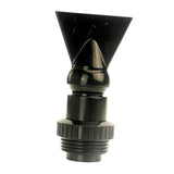 Maxbell Fish Tank Duckbill Nozzle for Circulating Pump Adjustable Black Water Outlet Length 103mm