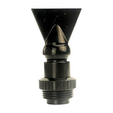 Maxbell Fish Tank Duckbill Nozzle for Circulating Pump Adjustable Black Water Outlet Length 103mm