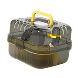 Maxbell Large Hamster Cage Small Animal Travel Case for Guinea Pigs Gerbils Hedgehog yellow
