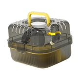 Maxbell Large Hamster Cage Small Animal Travel Case for Guinea Pigs Gerbils Hedgehog yellow
