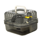 Maxbell Large Hamster Cage Small Animal Travel Case for Guinea Pigs Gerbils Hedgehog white