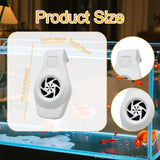 Maxbell Cooling Fan for Aquarium 2 Level Speed  for Salt Fresh Water White