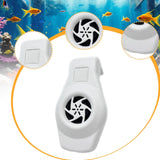 Maxbell Cooling Fan for Aquarium 2 Level Speed  for Salt Fresh Water White