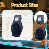 Maxbell Cooling Fan for Aquarium 2 Level Speed  for Salt Fresh Water Black