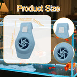 Maxbell Cooling Fan for Aquarium 2 Level Speed  for Salt Fresh Water Blue