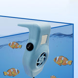 Maxbell Cooling Fan for Aquarium 2 Level Speed  for Salt Fresh Water Blue