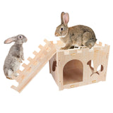 Maxbell Hamster House and Habitat Cage Accessories for Dwarf Mice Chinchilla Hamster