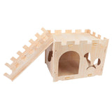 Maxbell Hamster House and Habitat Cage Accessories for Dwarf Mice Chinchilla Hamster