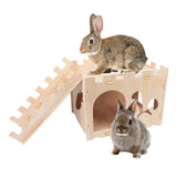 Maxbell Hamster House and Habitat Cage Accessories for Dwarf Mice Chinchilla Hamster