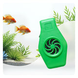 Maxbell Aquarium Small Fan Fish Tank Cooling Fan for Hamsters Freshwater Saltwater Green