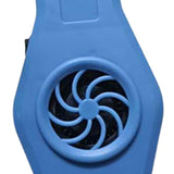 Maxbell Aquarium Small Fan Fish Tank Cooling Fan for Hamsters Freshwater Saltwater blue