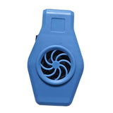 Maxbell Aquarium Small Fan Fish Tank Cooling Fan for Hamsters Freshwater Saltwater blue