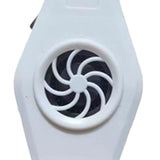 Maxbell Aquarium Small Fan Fish Tank Cooling Fan for Hamsters Freshwater Saltwater White