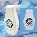 Maxbell Aquarium Small Fan Fish Tank Cooling Fan for Hamsters Freshwater Saltwater White