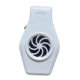 Maxbell Aquarium Small Fan Fish Tank Cooling Fan for Hamsters Freshwater Saltwater White