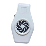 Maxbell Aquarium Small Fan Fish Tank Cooling Fan for Hamsters Freshwater Saltwater White