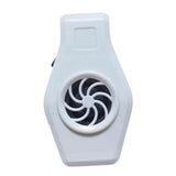 Maxbell Aquarium Small Fan Fish Tank Cooling Fan for Hamsters Freshwater Saltwater White