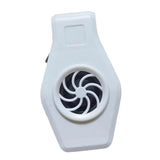 Maxbell Aquarium Small Fan Fish Tank Cooling Fan for Hamsters Freshwater Saltwater White