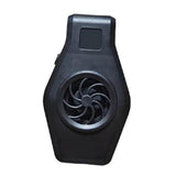 Maxbell Aquarium Small Fan Fish Tank Cooling Fan for Hamsters Freshwater Saltwater black