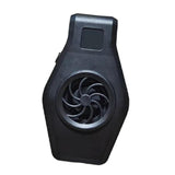 Maxbell Aquarium Small Fan Fish Tank Cooling Fan for Hamsters Freshwater Saltwater black