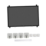 Maxbell Stair Gates Pet Isolation Fence Portable with Hooks for Home Stairs Doorways 110cmx78cm