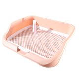 Maxbell Pet Dog Toilet Portable for Small and Medium Dogs Accessories Trainer Corner Pink