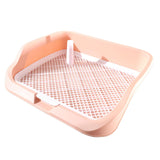 Maxbell Pet Dog Toilet Portable for Small and Medium Dogs Accessories Trainer Corner Pink