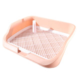 Maxbell Pet Dog Toilet Portable for Small and Medium Dogs Accessories Trainer Corner Pink