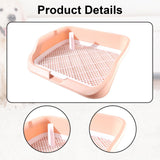 Maxbell Pet Dog Toilet Portable for Small and Medium Dogs Accessories Trainer Corner Pink