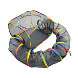 Maxbell Cat Tent with Tunnel Portable Pet Cat Playing Tunnel for Puppy Kitten Small Dog