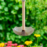 Maxbell Bird Feeder Hanging Convenient with Food Tray for Conures Cockatiels Parrots