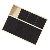 Maxbell Dog Nail Scratch Board with Treat Box Easy to Use Puppy with Treat Dispenser