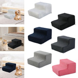 Maxbell Pet Ramp Lightweight Non Slip Gentle Slope for Puppy Dogs Injured Small Pets White