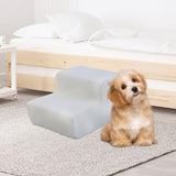Maxbell Pet Ramp Lightweight Non Slip Gentle Slope for Puppy Dogs Injured Small Pets White