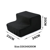 Maxbell Pet Ramp Lightweight Non Slip Gentle Slope for Puppy Dogs Injured Small Pets black