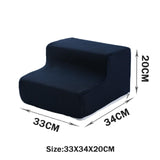 Maxbell Pet Ramp Lightweight Non Slip Gentle Slope for Puppy Dogs Injured Small Pets dark blue