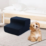Maxbell Pet Ramp Lightweight Non Slip Gentle Slope for Puppy Dogs Injured Small Pets dark blue