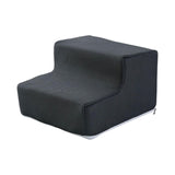 Maxbell Pet Ramp Lightweight Non Slip Gentle Slope for Puppy Dogs Injured Small Pets dark gray