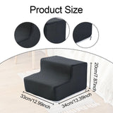 Maxbell Pet Ramp Lightweight Non Slip Gentle Slope for Puppy Dogs Injured Small Pets dark gray