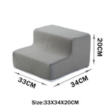 Maxbell Pet Ramp Lightweight Non Slip Gentle Slope for Puppy Dogs Injured Small Pets light gray