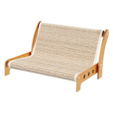 Maxbell Cat Sisal Scratching Board recliner Sofa Accessory Reusable Kitten Chair Toy Size L