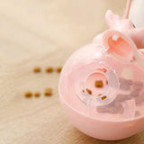 Maxbell Interactive Cat Toy Funny Teaser Rod Tumbler for Indoor Cats Kitten Hunting Pibk