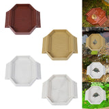 Maxbell Turtle Bathing Pool with Double Ladder Reptile Water Dish for Bearded Dragon Dark Red